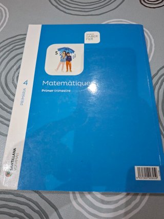 Libro Matematiques 4 primaria