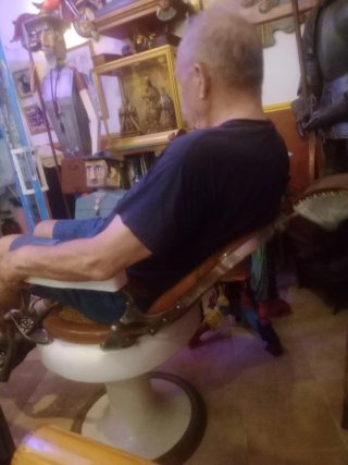 Silla de Barbero Clásica