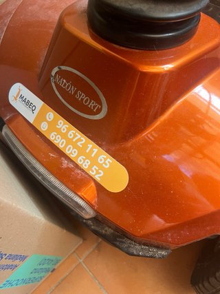Scooter Nalon Sport Naranja Poco Uso .hardly used