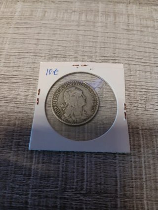 1 Escudo Portugal 1951 Moneda Coleccionista