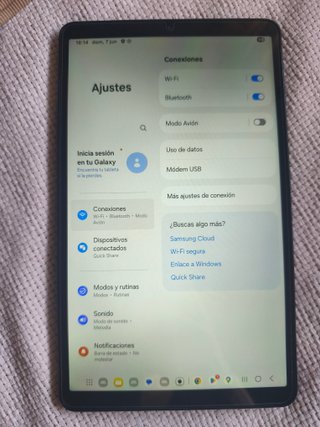 Tablet Samsung Galaxy A9 Negra