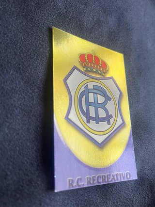 Cromo Recreativo Huelva Nº 514 02-03 Metalizado