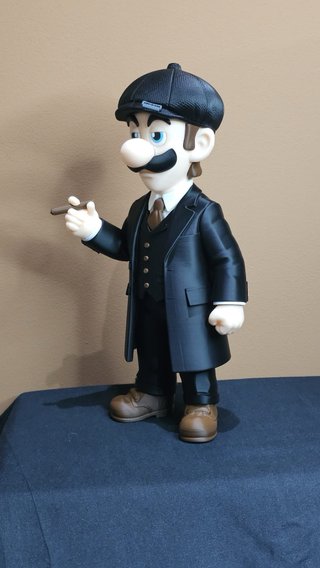 Mário e Luigi Peaky Blinders Figuras