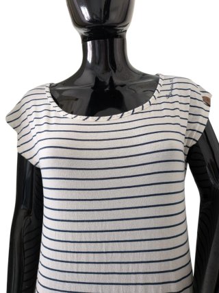 Vestido Rugwear, rayas, algodón Talla M