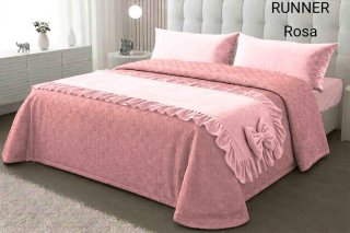 Runner da letto + 2 federe