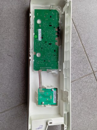Placa frontal secadora Electrolux