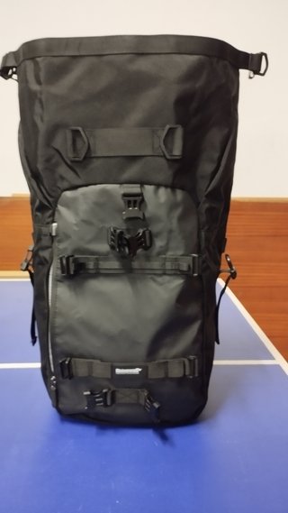 Mochila Trasera Moto 20L Negra