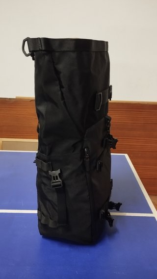 Mochila Trasera Moto 20L Negra