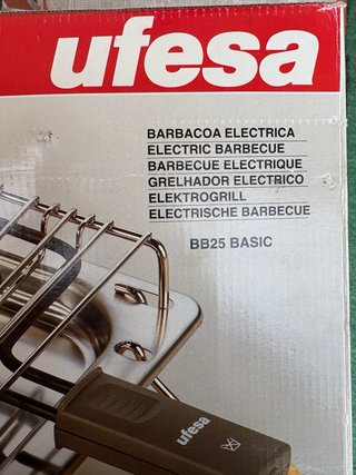 Barbacoa Eléctrica Metálica y Plástico