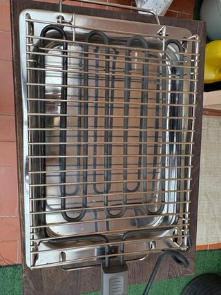 Barbacoa Eléctrica Metálica y Plástico