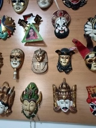 Máscaras Venecianas Decorativas
