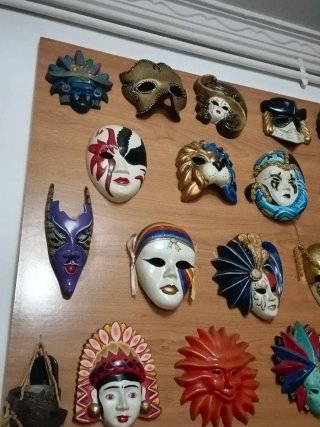 Máscaras Venecianas Decorativas
