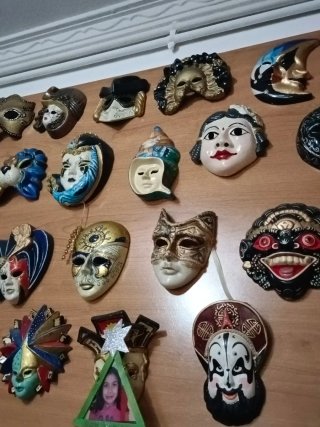 Máscaras Venecianas Decorativas