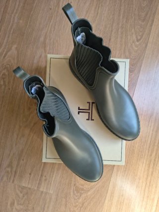 Botines planos de agua de mujer