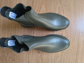 Botines planos de agua de mujer