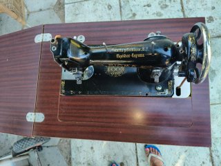 Máquina de coser antigua Sigma
