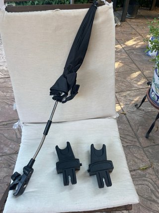 Cochecito de bebé Lionelo gris Con accesorios.