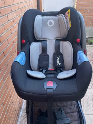Cochecito de bebé Lionelo gris Con accesorios.