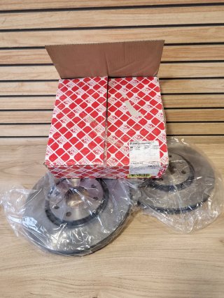 2 Discos de Freno para Citroen