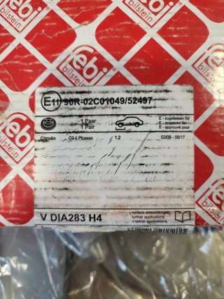 2 Discos de Freno para Citroen