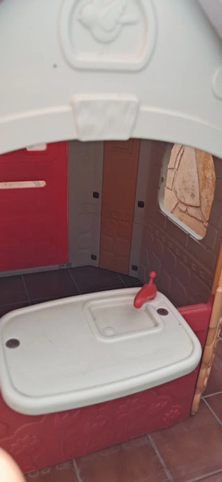 Casita de juegos para jardín