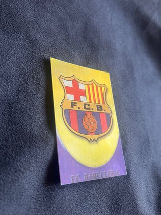 Cromo FC Barcelona 82 02-03 Metalizado Mundicrom