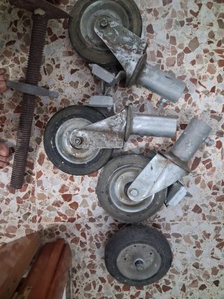 Ruedas de andamio Maspata