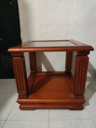 Mesa auxiliar madera