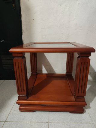 Mesa auxiliar madera