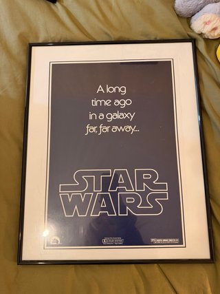 Cuadro Star Wars A long time ago...
