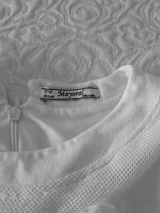 Vestido blanco Mayoral 12 años
