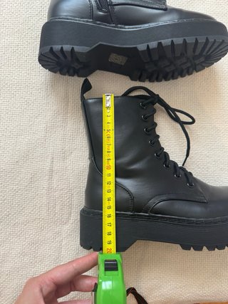 Botas Negras con plataforma de Shein Talla 36