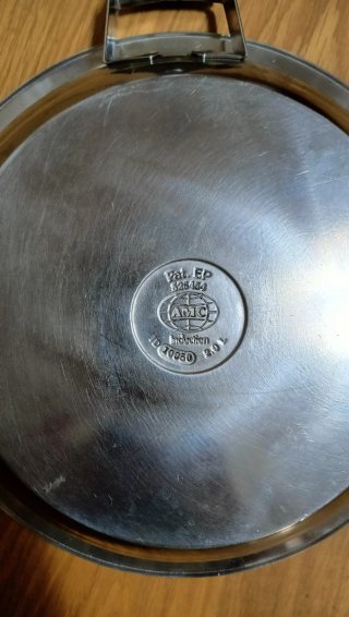 Sartén Cúpula AMC 24 cm apta para Inducción