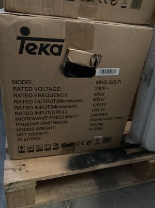 Microondas Integrable TEKA MWE 225 FI nuevo