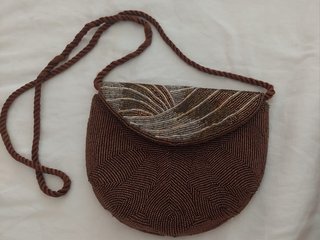 Bolso de noche vintage con cuentas