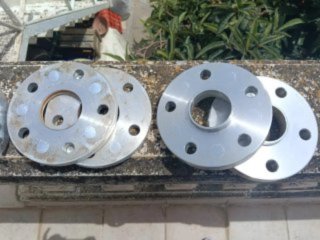 Separadores 5x112 15mm