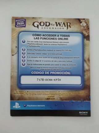 God of War Ascension PS3 Pal España