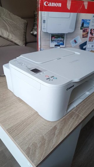 Impresora wifi Canon Pixma TS3751i blanca