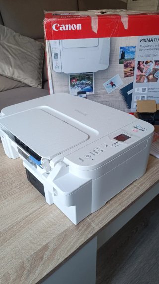 Impresora wifi Canon Pixma TS3751i blanca