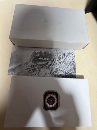 Apple Watch Ultra 1 Grigio/Arancione