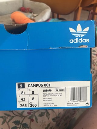 Adidas Campus 00s Azul y Amarillo