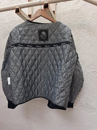 Chaqueta de Piel Negra Custom Talla XL