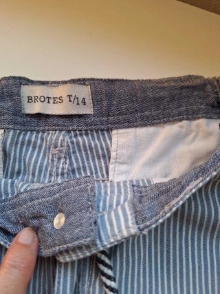 Pantalón niño rayas azul BROTES 14 años