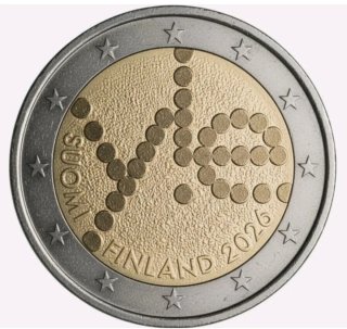 2026 Finlandia - Radio 2€ conmemorativos