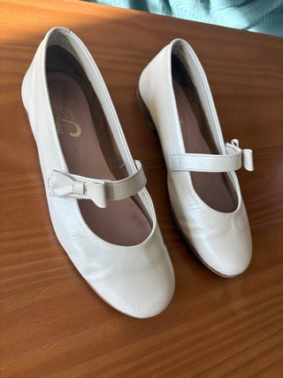 Zapatos comunión blancos talla 36
