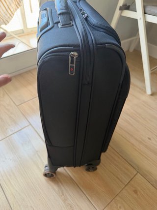 Maleta de viaje Samsonite negra con ruedas