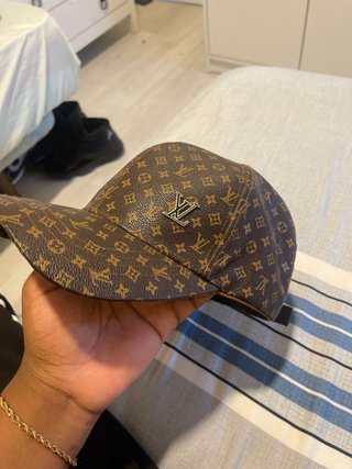 Gorra Louis Vuitton Marrón Monogram