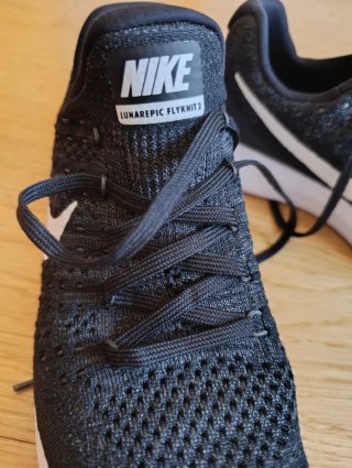 Nike Lunarepic Flyknit 2 Negro/Blanco