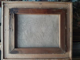 Oleo Flores con Libro 25x30