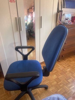 Silla de escritorio azul